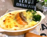 絶品♡濃厚ホワイトソース焼きハンバーグ作り方8写真