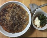 シラス玉ネギお好み焼蕎麦作り方5写真