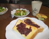 井村屋あずき缶で小倉トースト作り方3写真