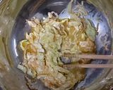 お好み焼き風トースト♪作り方2写真