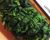 ほうれん草と油揚げの生姜醤油和え♡作り方11写真
