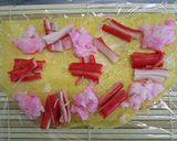 薔薇の飾り巻き寿司　お弁当にも作り方3写真