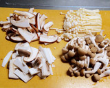 厚揚げの中華風きのこあんかけ作り方1写真