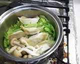 自家製ポン酢醤油で食べる餃子作り方1写真