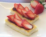 小倉フレンチトースト♫イチゴとともに作り方9写真