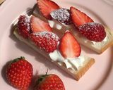 苺&ホイップ♡オープンスティックサンド♪作り方3写真