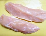 油はフライパン1cm！鶏むね肉チキンカツ作り方3写真