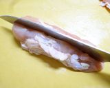 油はフライパン1cm！鶏むね肉チキンカツ作り方4写真