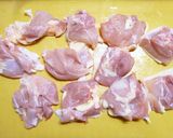 油はフライパン5mm！鶏もも肉の塩唐揚げ作り方3写真