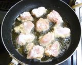 油はフライパン5mm！鶏もも肉の塩唐揚げ作り方7写真