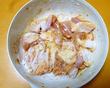 油はフライパン5mm！鶏もも肉の唐揚げ作り方5写真