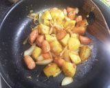 カレー風味のジャーマンポテト★作り方3写真