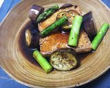 焼くだけ！厚揚げと季節野菜のあんかけ♡作り方4写真