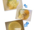 レンジで簡単春キャベツと半熟卵の温サラダ作り方4写真