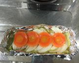 野菜たっぷり鮭のちゃんちゃん焼き風♡作り方7写真