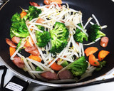 1工程で簡単に中華屋さんの野菜炒め作り方6写真