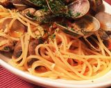 ボンゴレロッソ(あさりパスタ)乳化のこつ作り方21写真