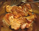 照り焼きチキンのピザ♪作り方1写真