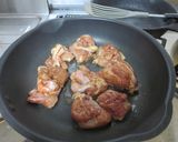 照り焼きチキンのピザ♪作り方2写真