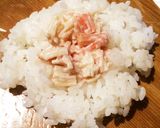 カニカマ醤油マヨ♡おにぎり作り方4写真