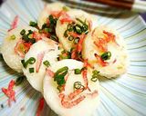 長芋と小海老のサクサク焼き作り方4写真