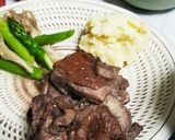 アスパラと舞茸のバター焼き作り方4写真