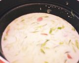 長ねぎのミルクスープ★作り方3写真
