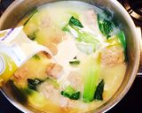 里芋と肉だんごのクリームシチュー作り方8写真