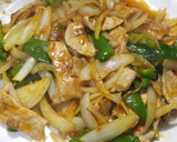豚肉と玉ねぎとピーマンの中華風生姜焼き作り方11写真