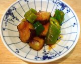 なすとピーマンの油味噌炒め作り方5写真