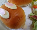 イースターにも♪お手軽ロールパンうさぎ作り方4写真