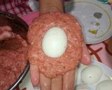 ＊びっくり卵の煮込みハンバーグ＊作り方6写真
