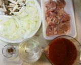 楽×2♡チキンのトマトソース煮♪作り方1写真