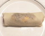 生のままで！?もやし&挽肉の春巻の皮包み作り方7写真