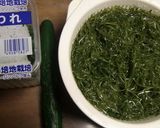 切昆布とかいわれときゅうりのオイルサラダ作り方1写真