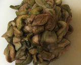 干しずいきショウガ煮（圧力鍋）作り方1写真