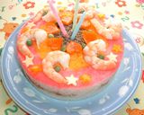 ポッカレモンで♪デコレーションケーキ寿司作り方9写真