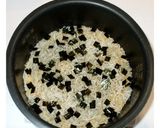 にんにく味ちりめんじゃこ海苔炊き込みご飯作り方7写真
