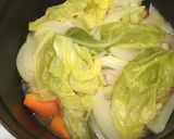 肉巻き春キャベツのトマト煮込み♡作り方15写真