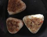 しゃけバター焼おにぎり作り方4写真