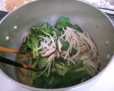 和食に！小松菜ともやし 椎茸の白だし煮作り方4写真