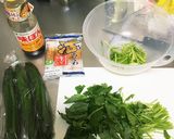 切って和えるだけ！三つ葉のさっぱりサラダ作り方1写真