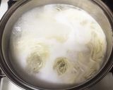 素麺入りのお味噌汁作り方2写真