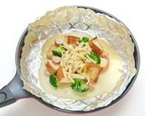 朝食に！コーンポタージュのパングラタン作り方3写真