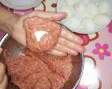 ＊びっくり卵の煮込みハンバーグ＊作り方7写真