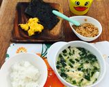 子どもも大好き!ニラの卵とじお味噌汁作り方7写真