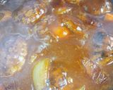 ＊びっくり卵の煮込みハンバーグ＊作り方12写真