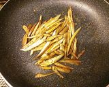 簡単おつまみ、かますごのきんぴらごぼう作り方5写真
