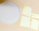 簡単！美味！餃子の皮チーズ作り方1写真