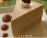 バナナのレアチーズケーキ ムース作り方20写真